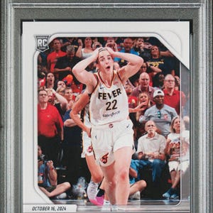 Graded 2024 Panini Instant WNBA Caitlin Clark #268 Rookie RC Basketball Card PSA 9 Mint