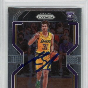 Graded 2021 Panini Prizm Austin Reaves #165 Rookie RC Basketball Card PSA 10 Auto Grade Gem Mint