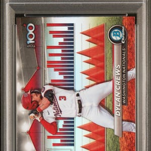 Graded 2024 Topps Bowman Dylan Crews #BTP4 Scouts Top 100 Rookie RC Baseball Card PSA 10 Gem Mint