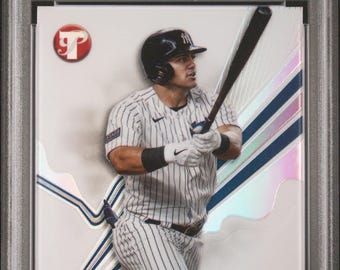 1枚限定！Anthony Volpe Auto 2022 Leaf l 2022 Topps Anthony Volpe Pro Debut Rookie Auto #PD-77 New