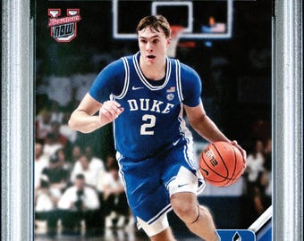 Graded 2024 Topps Bowman U Now Cooper Flagg #DUKE Rookie RC Basketball Card PSA 9 Mint