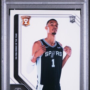 Graded 2023 Panini Instant Victor Wembanyama #544 Rookie RC Basketball Card PSA 10 Gem Mint