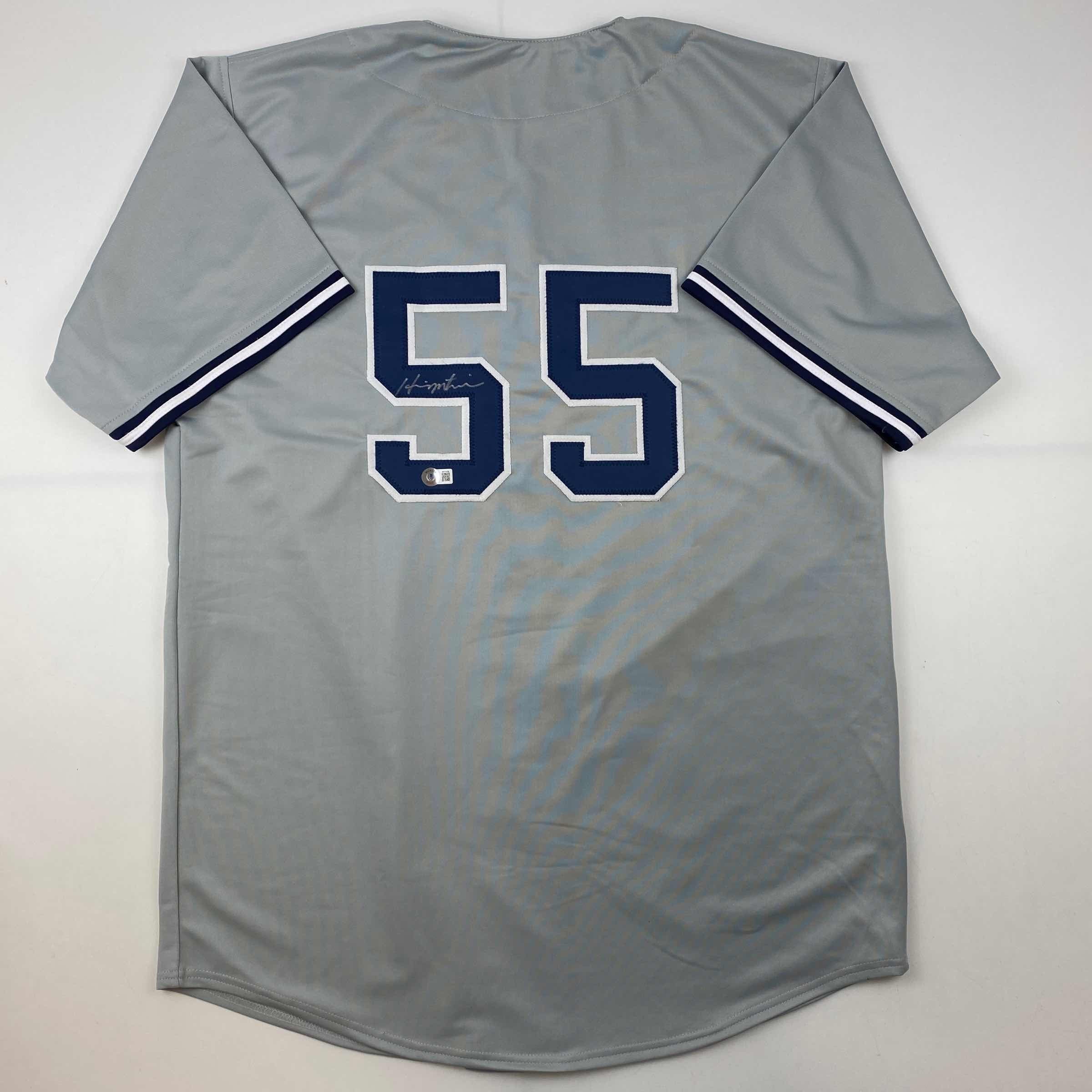 RUSSELL ATHLETIC Baseball MATSUI #55 NEW YORK YANKEES Jersey Size XL 