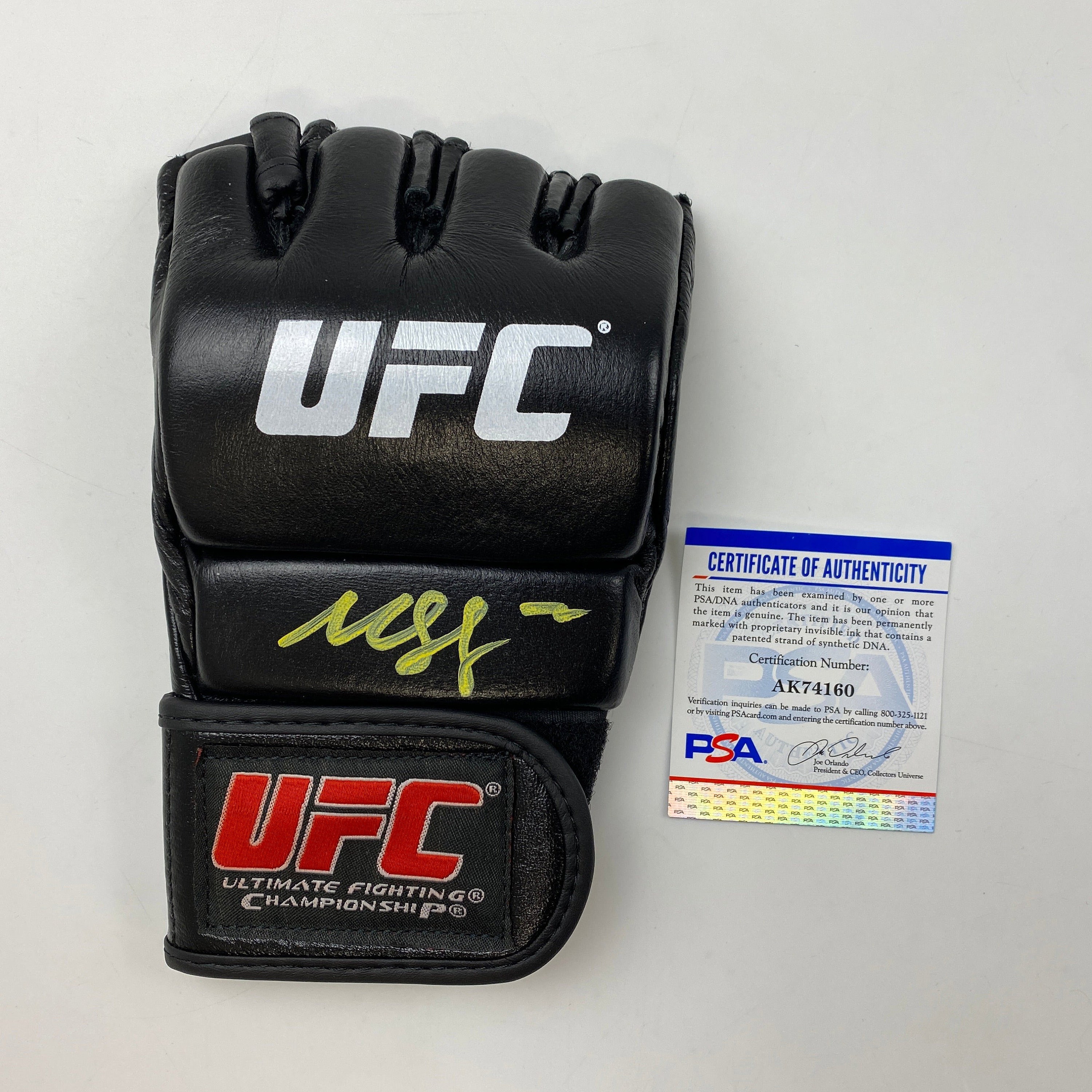 Autographed/signed Khamzat Borz Chimaev Ufc Mma Ultimate Fighting  