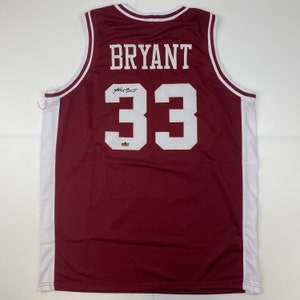 33 Kobe Bryant Lower Merion Headgear Men's Maroon High School Retro  basketball Jersey Embroidered - AliExpress