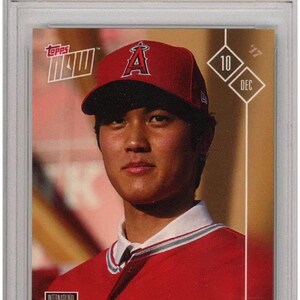 2022 Topps Update - Shohei Ohtani - Orange Ice Foil Parallel