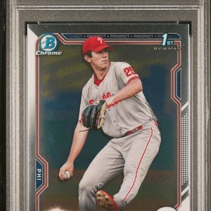 Graded 2021 Topps Bowman Draft Andrew Painter #BDC10 Chrome Rookie RC Baseball Card PSA 10 Gem Mint