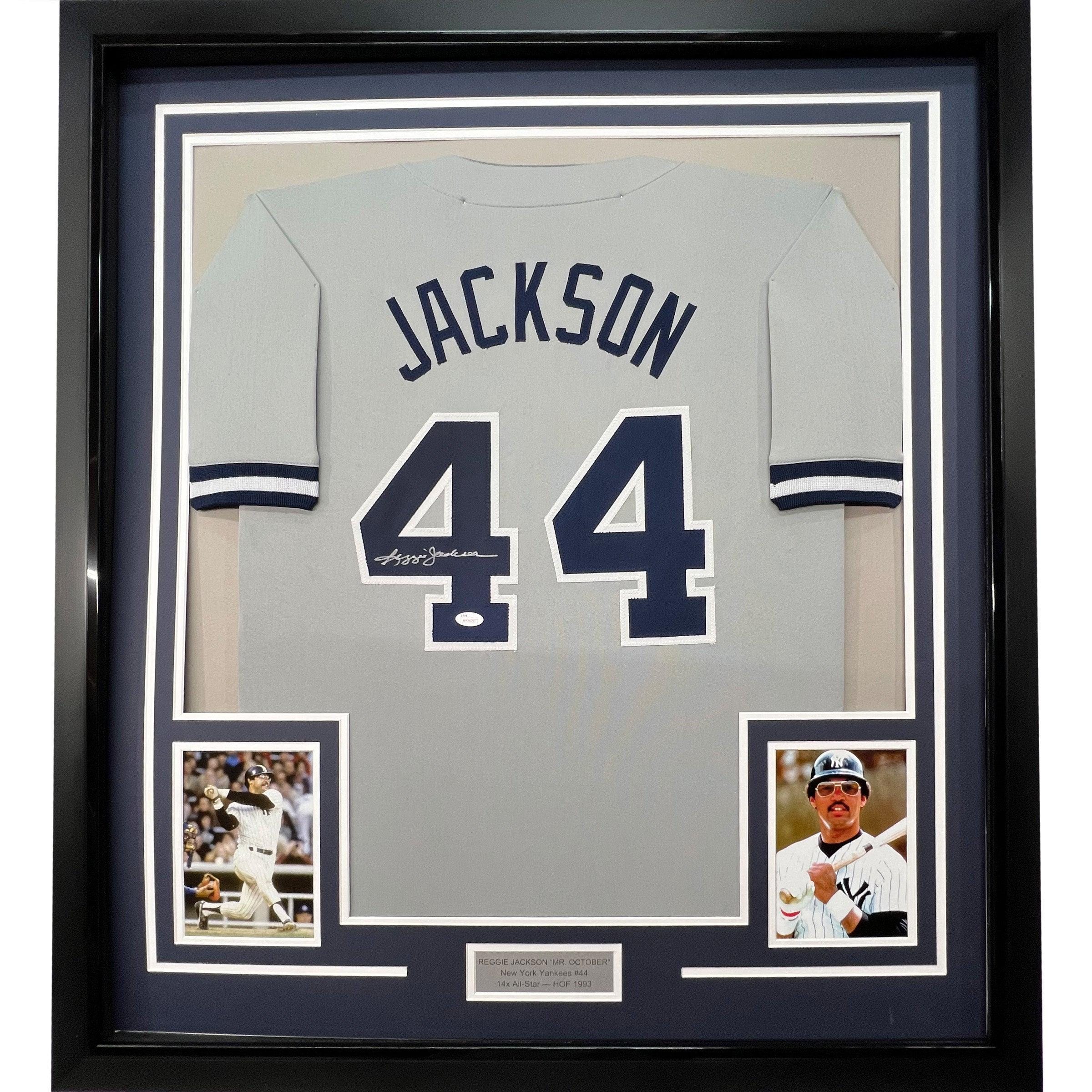 Reggie Jackson Signed Autographed Glossy 8x10 Photo 2024 New York Yankees - COA Matching Holograms