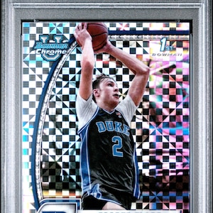 Graded 2024 Topps Bowman Chrome U Cooper Flagg #16 XFractor Rookie RC Basketball Card PSA 10 Gem Mint