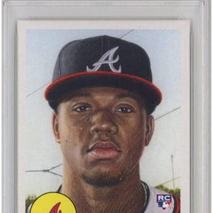 Graded 2018 Topps Living Ronald Acuna Jr. #19 Rookie RC Baseball Card PSA 10 Gem Mint