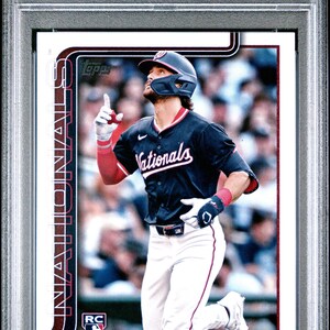 Graded 2025 Topps Dylan Crews #74 Rookie RC Baseball Card PSA 10 Gem Mint