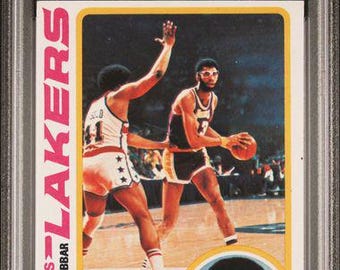 1975 Kareem Abdul-jabbar Topps Basketball Card #90, Sharp