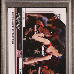 Graded 2024 Panini Instant WNBA Caitlin Clark #162 Rookie RC Basketball Card PSA 10 Gem Mint