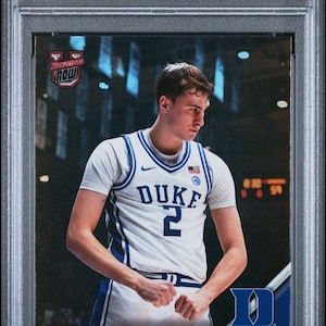 Graded 2024 Topps Bowman U Now Cooper Flagg #25SP Rookie RC Basketball Card PSA 10 Gem Mint
