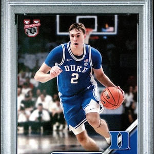 Graded 2024 Topps Bowman U Now Cooper Flagg #16 Rookie RC Basketball Card PSA 10 Gem Mint