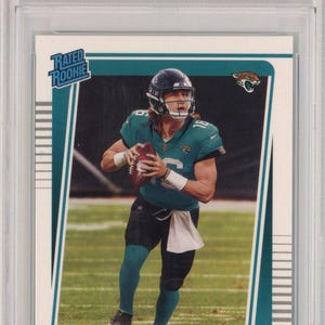 Graded 2021 Panini Donruss Trevor Lawrence #251 Rookie RC Football Card PSA 10 Gem Mint