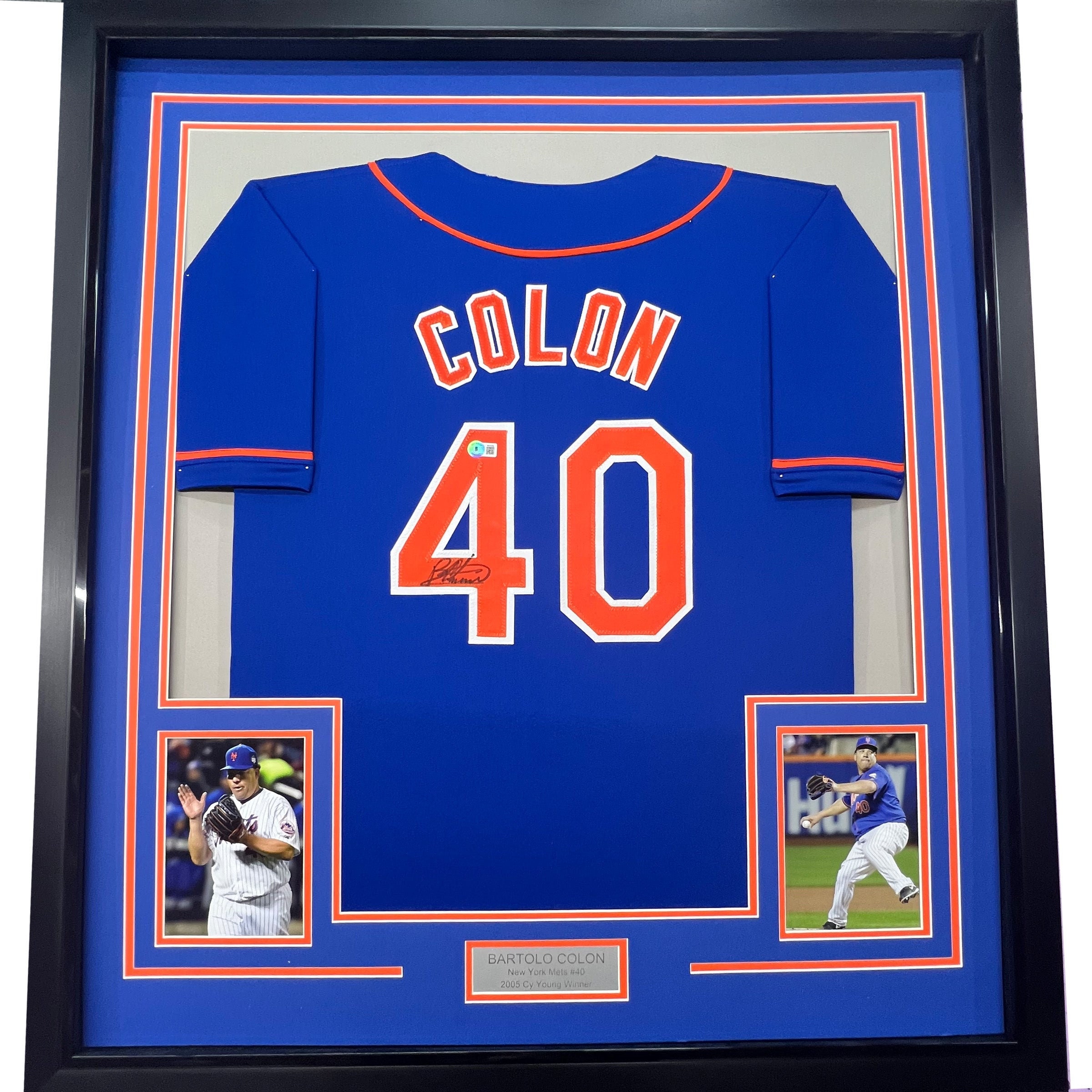 Bartolo Colon Signed Mets LE Big Sexy Jersey (JSA COA & USA SM