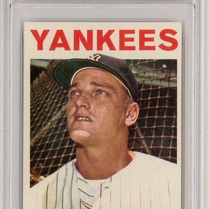 Graded 1964 Topps Roger Maris #225 Baseball Card PSA 6 EX-MT
