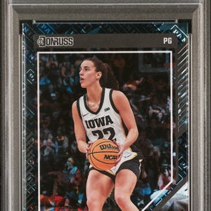 Graded 2024 Panini Caitlin Clark Collection Caitlin Clark #15 Donruss Panini Rookie RC Basketball Card PSA 10 Gem Mint