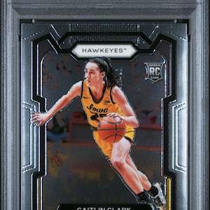 Graded 2024 Panini Prizm Draft Picks Caitlin Clark #57 Rookie RC Basketball Card PSA 10 Gem Mint