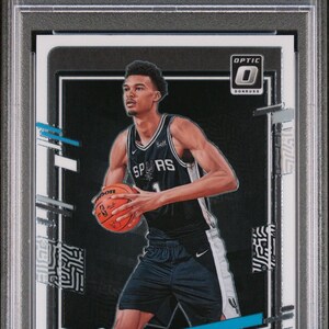 Graded 2023 Panini Donruss Optic Victor Wembanyama #225 Rookie RC Basketball Card PSA 10 Gem Mint