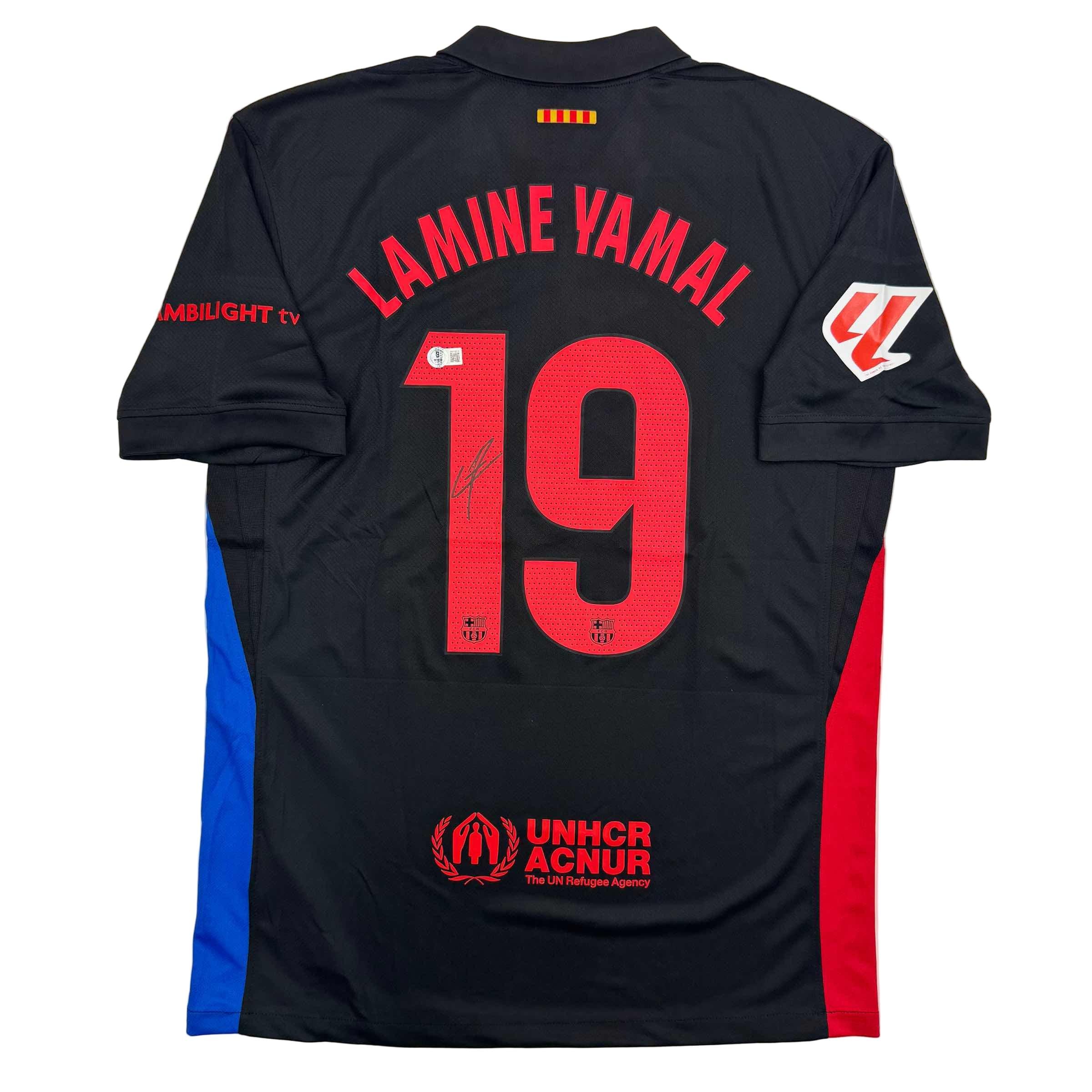 Lamine Yamal Signed Jersey - Etsy