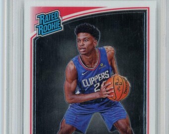 Shai Gilgeous-alexander 2018-19 NBA Panini Donruss #162 Rated