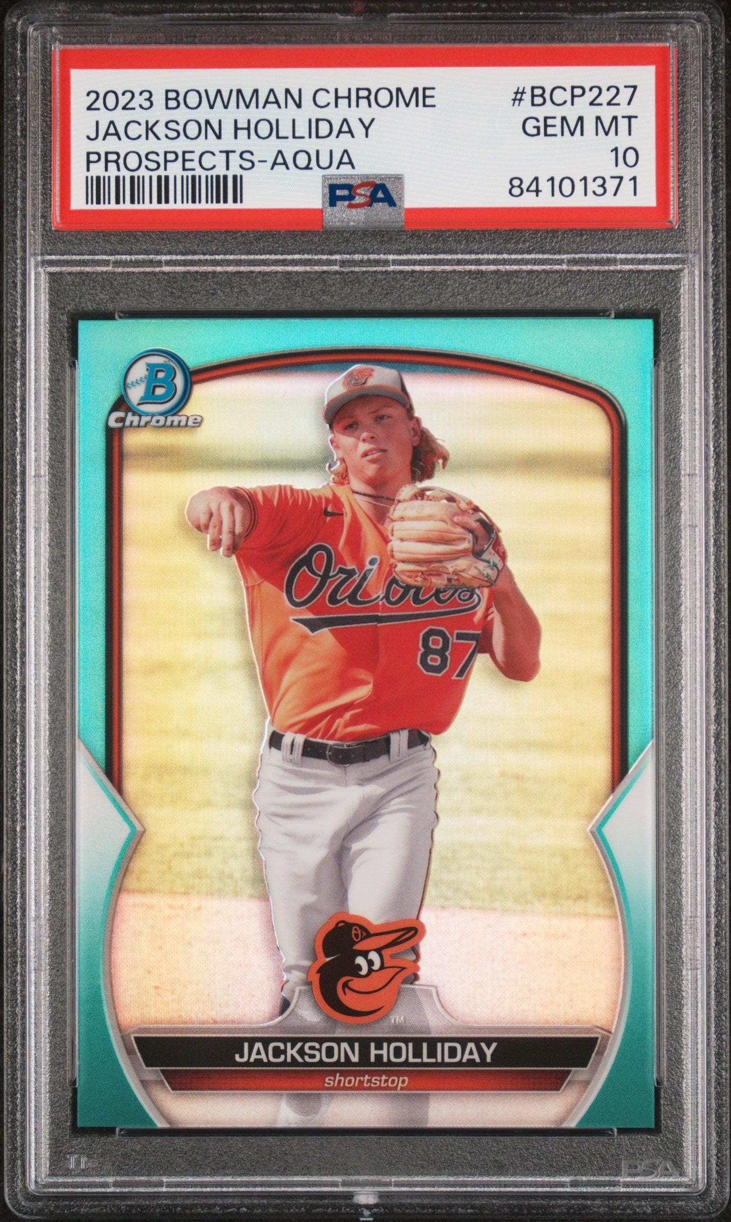 Psa 10 Cards 2022 Bowman Draft Chrome Jackson Holliday Pre-Rookie 