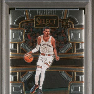 Graded 2023 Panini Select Victor Wembanyama #87 Rookie RC Basketball Card PSA 10 Gem Mint