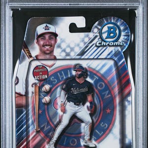 Graded 2024 Topps Bowman Draft Dylan Crews #BIA17 In Action Rookie RC Baseball Card PSA 10 Gem Mint
