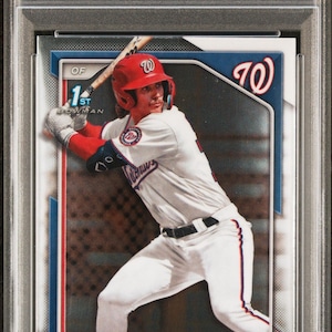 Graded 2024 Topps Bowman Dylan Crews #BCP23 Chrome Prospects Rookie RC Baseball Card PSA 10 Gem Mint