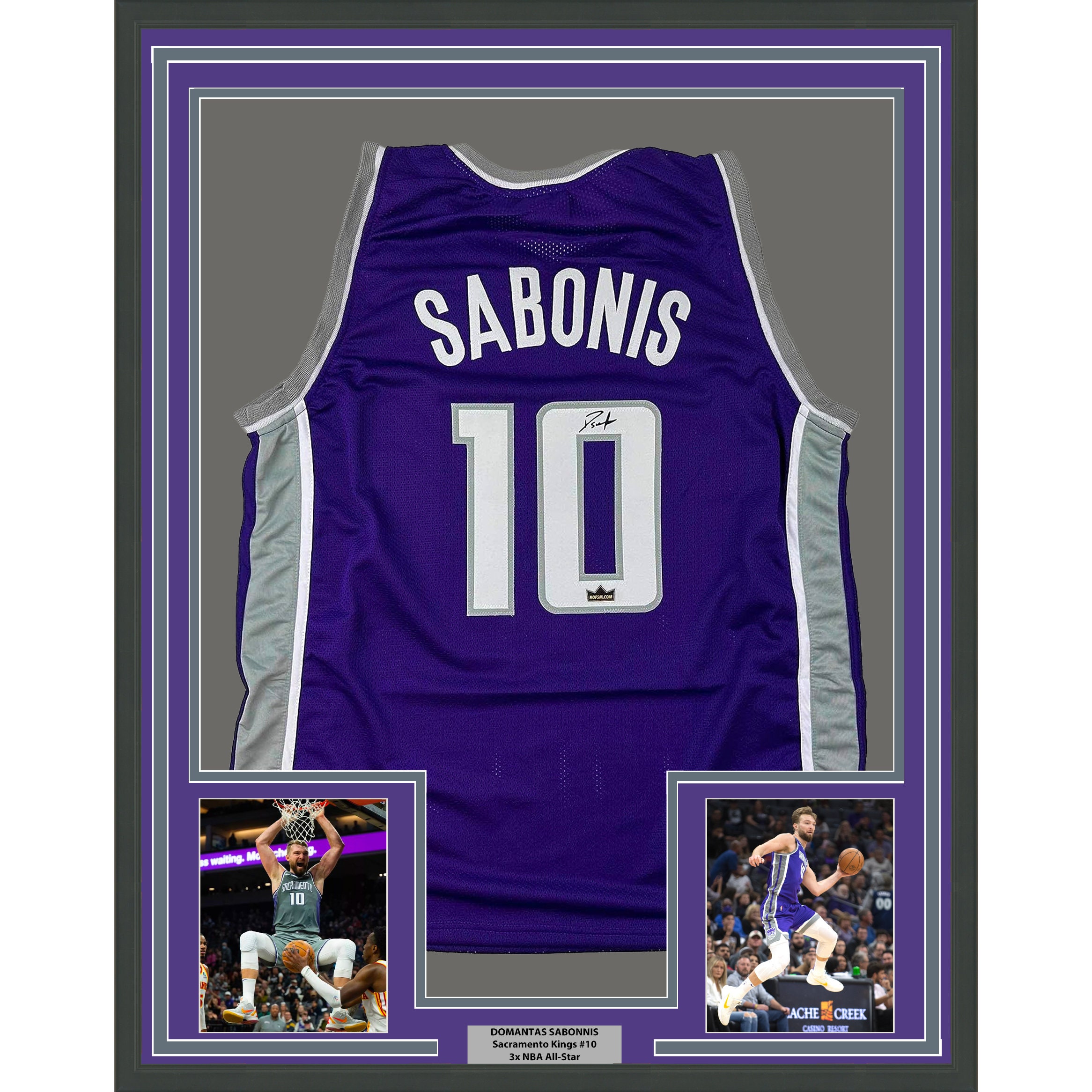 Unisex Sacramento Kings Domantas Sabonis Nike Purple Swingman Jersey -  Association Edition