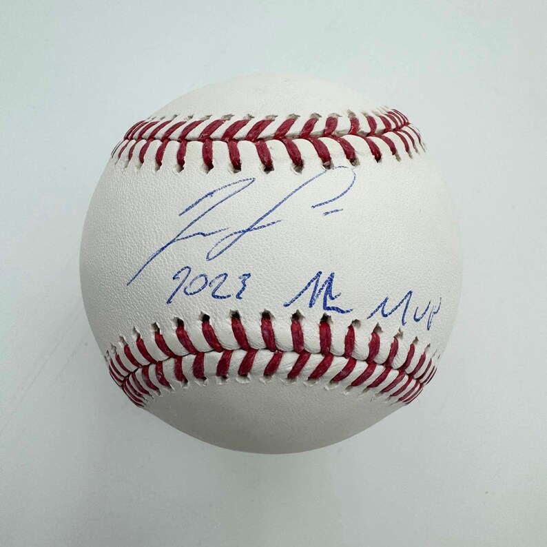 Roml Autographed/signed Ronald Acuna Jr.