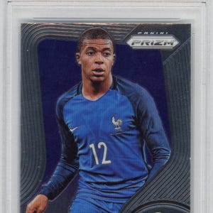 Graded 2018 Panini Prizm Kylian Mbappe #NE-9 World Cup New Era Rookie RC Soccer Card PSA 10 Gem Mint