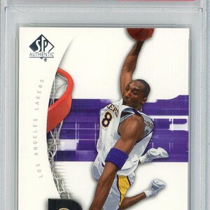 Graded 2005 Upper Deck SP Authentic Kobe Bryant #38 Basketball Card PSA 10 Gem Mint