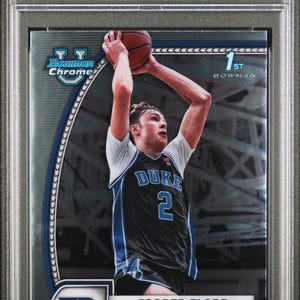 Graded 2024 Topps Bowman Chrome U Cooper Flagg #16 Rookie RC Basketball Card PSA 10 Gem Mint