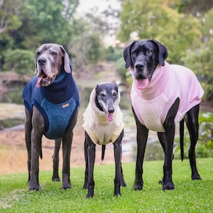 Ultrasoft HYBRID TEDDY Dog jumper For Great Danes