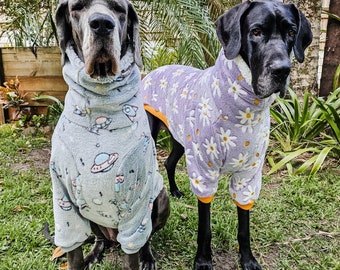 Mila+me COZY (Pijama de perro de diseño para gran danés)