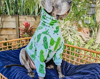Designer dog Coat or Jumper ('Kind of a Big Dill') For Great Danes