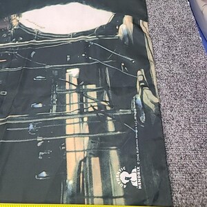 RARE Vintage Authentic Made In Italy Jimi Hendrix 42x30 Polyester Poster Art image 4