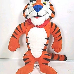 Vintage Tony the Tiger 14 Poseable Arms & Tail Plush Toy Frosted Flakes 1993