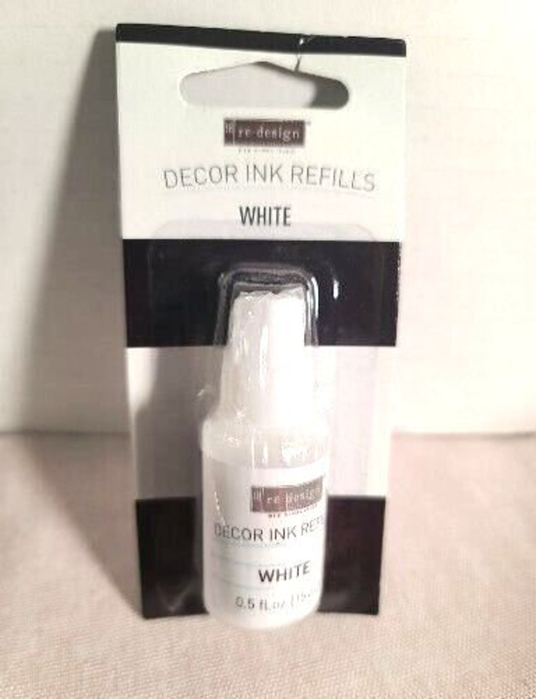 Design With Prima White Ink Refill Stamping Ink NEW 0.5 FL. Oz - Etsy