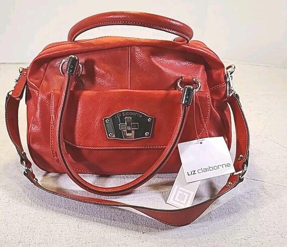 Liz claiborne red bag hotsell