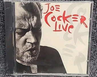 New Sealed Vintage Joe Cocker : Joe Cocker Live Cd 1990 Capital