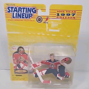 1997 Starting Lineup SLU Goalie John Vanbiesbrouck Action Figure MIP Hockey NHL