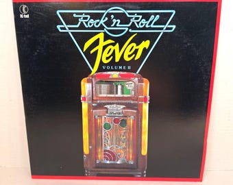 Rock 'n Roll Fever Vol 2 II 1982 Rock LP K-Tel Various