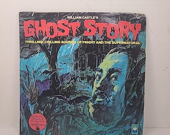 Historia de fantasmas de William Castles, vinilo con sonidos escalofriantes y emocionantes, Halloween.