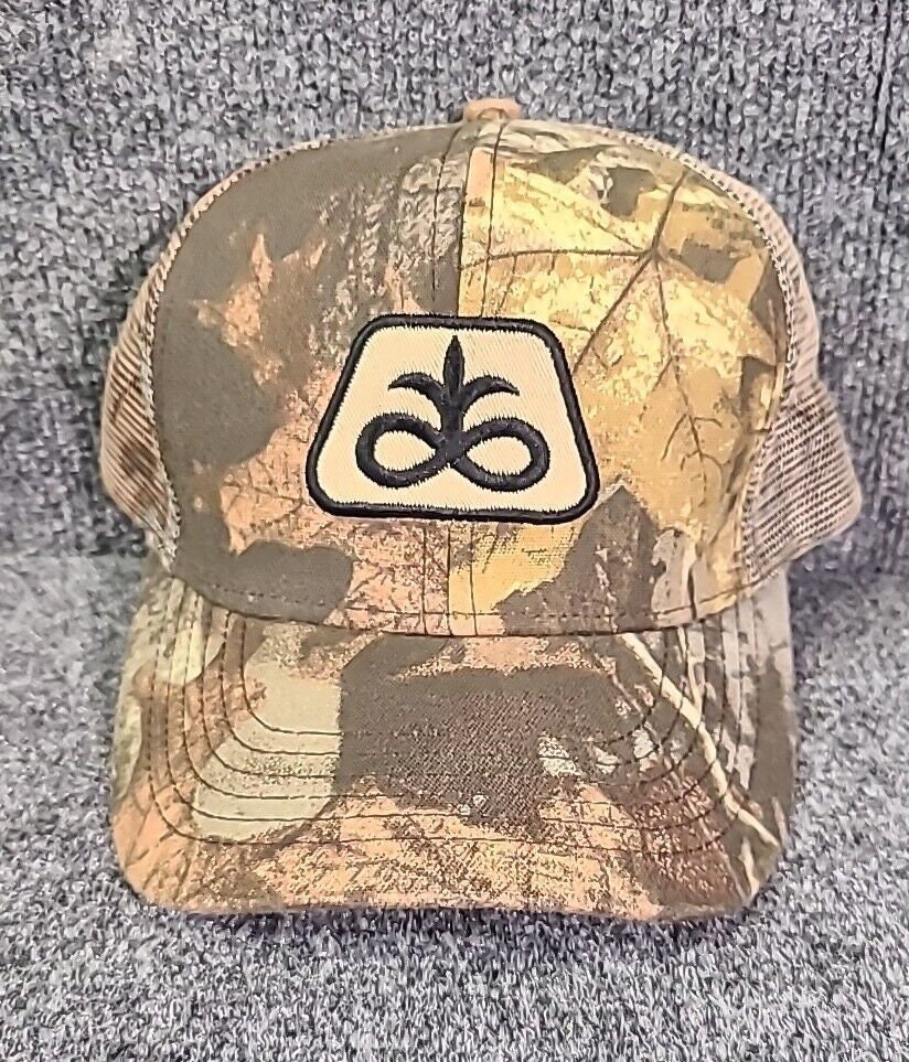 Vintage Pioneer Seed Camo Hat Corn Farmer Farming Hunting Snapback