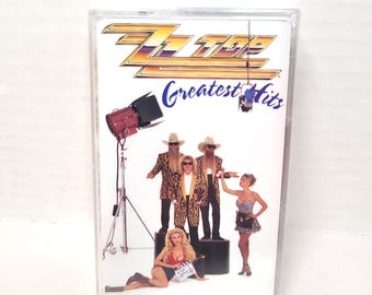 ZZ Top Greatest Hits Cassette Tape From 1992 New Sealed - Etsy