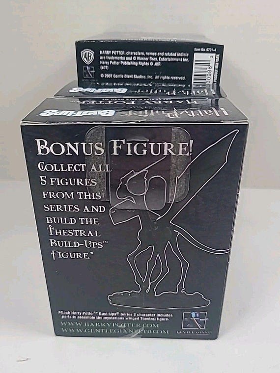 NEW Harry Potter Series 2 Bust-ups Set of 5 Build the Thestral